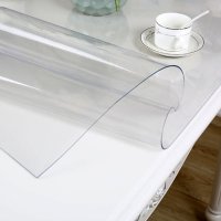 이케아 테이블보 식탁보 미니 좌식 부드러운 유리 플라스틱 투명 PVC 방수 오일 증거 투명한