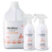 메디록스 살균소독제 본품500ML 2개 리필용4L 1개 무향