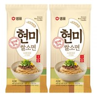 샘표 현미쌀소면 400g 2개