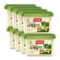 해찬들 사계절쌈장 500g 8통