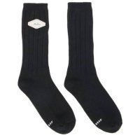 Black Fluic Socks