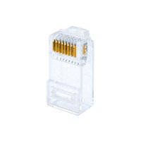 엠비에프 MBF RJ-45 커넥터 CAT.6 UTP [100개] MBF-6RJ45