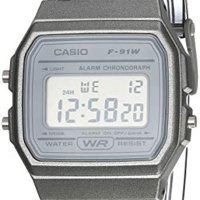 카시오 CASIO 클래식 레진 스트랩 디지털 스포츠 시계 F91W-1