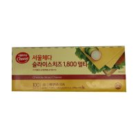 서울우유 서울체다슬라이스치즈1800멀티 1 8kg 8개