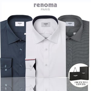 [롯데백화점] 레노마 셔츠 가을 스판/모달 남성 긴소매 와이셔츠 모음전 LE1214130587