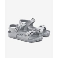 BIRKENSTOCK KIDS 키즈 리오 에바 메탈릭실버 1003533