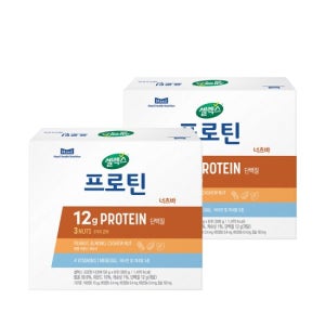 [본사직영]셀렉스 프로틴바 너츠 6입*2박스