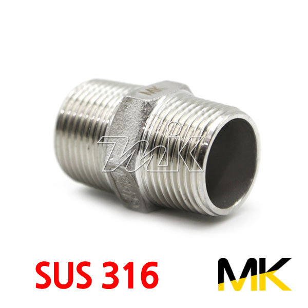 스텐나사주물니플 MK <b>14730</b> SUS316