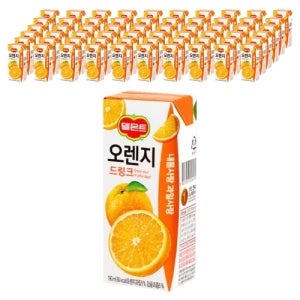 델몬트 오렌지 드링크 190ml (32팩) x 3박스