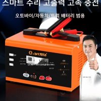 AGM충전기 재생 배터리 충전 자동차 오토바이 12V 24V