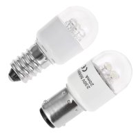 BA15D E14 가정용 재봉틀 LED 전구  가수 주키 Pfaff Janome Brother AC 190-250V 0.5W 47-63 hz용  1 개