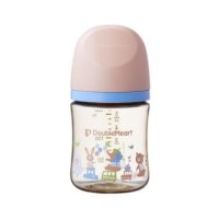 더블하트 모유실감 3세대 PPSU 애니멀타운 노꼭지 젖병 160ml