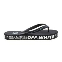 OFF-WHITE 오프화이트 Logo Flip Flop White107866