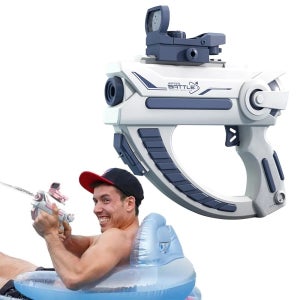 유니커블 완전 자동 초점 리피터 전동 워터건 장거리 물총 샷건 워터밤