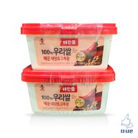 CJ제일제당 해찬들 매운태양초 고추장 1 5kg x 2입 T