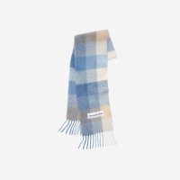 아크네 스튜디오 모헤어 체크 스카프 파스텔 Acne Studios Mohair Check Scarf Pastel Be