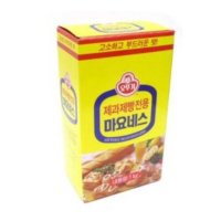 오뚜기 제과제빵전용 마요네스 /비닐  1kg  2개