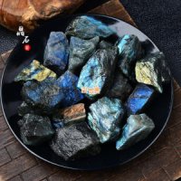 해외천연석 탄생석 재료 원석 고품질 labradorite 돌 빛나는 석영 크리스탈 돌