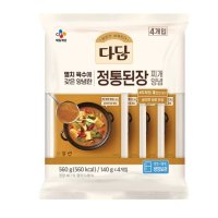 CJ 다담 정통된장찌개양념 140g x4번들 14개