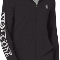 VOLCOM RALLY HOODED 남성용 래쉬가드 후디 UV 보호 UPF 50 SEA STYLISH A9312300