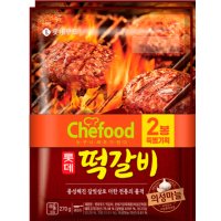 칠성 Chefood 의성마늘 떡갈비 270g 270g 1개