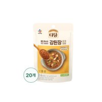 CJ제일제당 백설 다담 강된장찌개양념 130g x 20