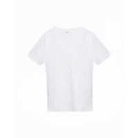 이자벨마랑 Isabelmarant TEE-SHIRT COL V BLANC 12683647TE