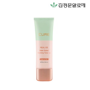 [김정문알로에] 큐어 마일드 선크림(무기자차) 40ml+쿨링선스틱