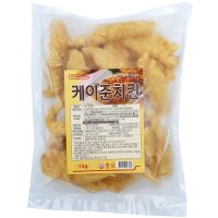 새롬 냉동치킨 케이준치킨텐더 국내산 닭 1kg