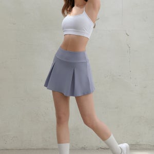 올인원 투 링클 테니스 스커트 (캐시미어블루)