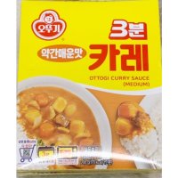 오뚜기 3분 카레 약간매운맛  200g  24개