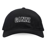 GANNI 가니 모자 자수로고 볼캡 252 A3430 5682