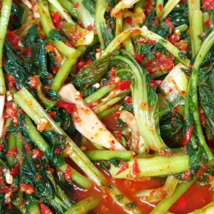 직접 재배한 열무와 단배추로 담근 열무단배추 짜박이김치 2kg