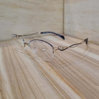 샤르망 BL 여성용 티타늄 가벼운 반테 안경 XL1637