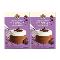 백설 초코케익믹스 350g 2개