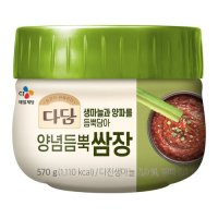 CJ제일제당 CJ다담 양념듬뿍쌈장570g