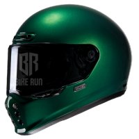 HJC V10 DEEP GREEN 라이더 헬멧