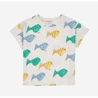 보보쇼즈 Multicolor Fish all over Tshirt