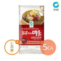 청정원 청정원 화끈하게 매운 비빔냉면 420g x 5개 옛날소시지250g