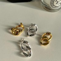 모스크스 925silver Chain earring