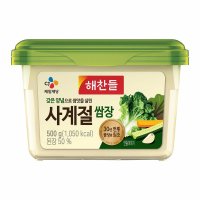 CJ제일제당 해찬들 사계절 쌈장 4개 500g