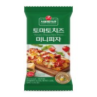 서울우유 피자관 미니피자 전자레인지 간편조리 1인 토마토치즈 95g X 1개