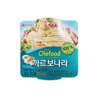 롯데푸드 쉐푸드 까르보나라 스파게티 220g