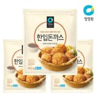 청정원 청정원 한입 돈까스 450g 4봉