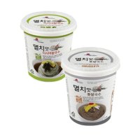 간편컵국수 멸치맛 톳 쌀국수 6개 멸치맛 다시마 쌀국수 6개