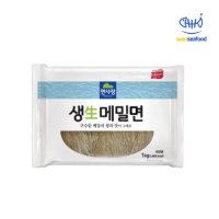 면사랑 생메밀면 1kg 6인분 모밀 소바 생면