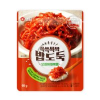 샘표 쓱쓱싹싹 밥도둑 오징어채볶음  8개  60g