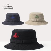 비비안웨스트우드 Cotton twill safari hat 코튼 능직 사파리 모자 버킷햇 BSTL 505124219 23040016682059