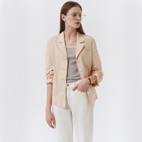 DUNST SUMMER NATURAL SEERSUCKER JACKET UDJA3B224I2