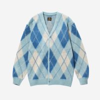 NEEDLES 니들스 Argyle Mohair Cardigan Lt 아가일 모헤어 가디건 LQ271